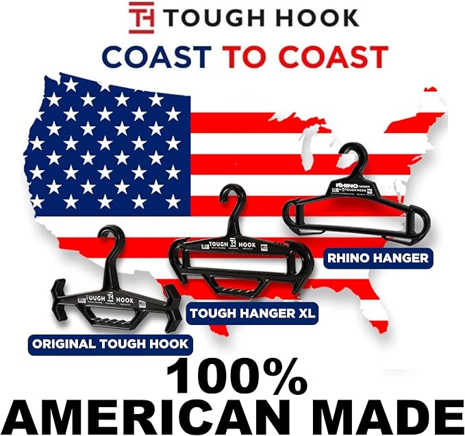 Original Xtreme KRYSTAL Translucent Heavy Duty Clear Hangers | American Made - Image 6
