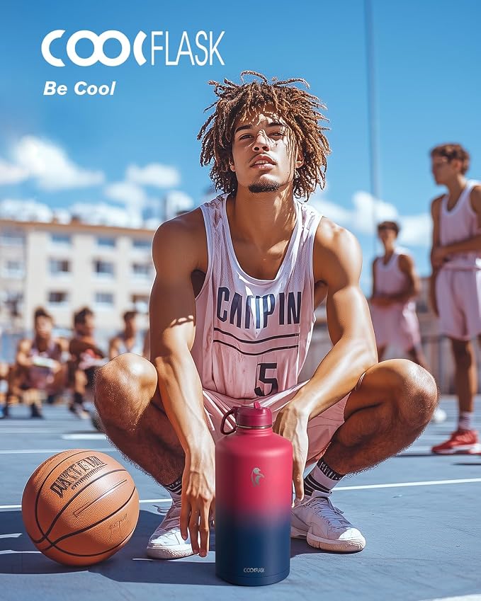 Coolflask 128 oz Gallon Water Bottle Insulated - Image 6