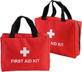 AOUTACC 2 Pack Nylon First Aid Empty Kit, Compact and Lightweight First Aid Bag by AOUTACC