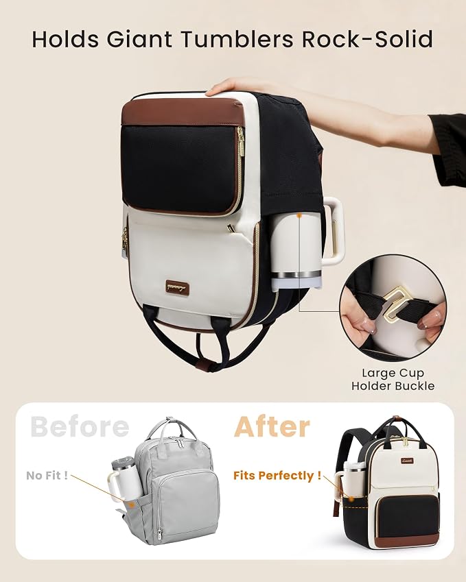 LOVEVOOK Laptop Backpack for Women - Image 2