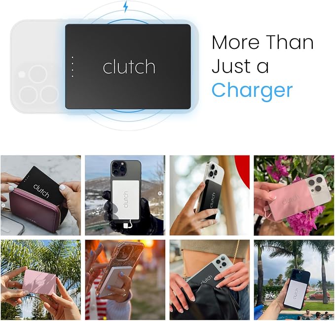 Clutch Pro – World's Thinnest iPhone Charger – Portable Power Bank 5000mAh – - Image 7