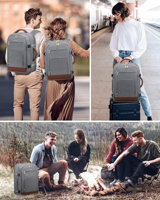 LOVEVOOK 50L Large Carry on Backpack, Travel Backpack - Image 6