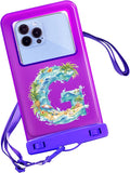 Personalized Initial Waterproof Phone Pouch Case by Unknown