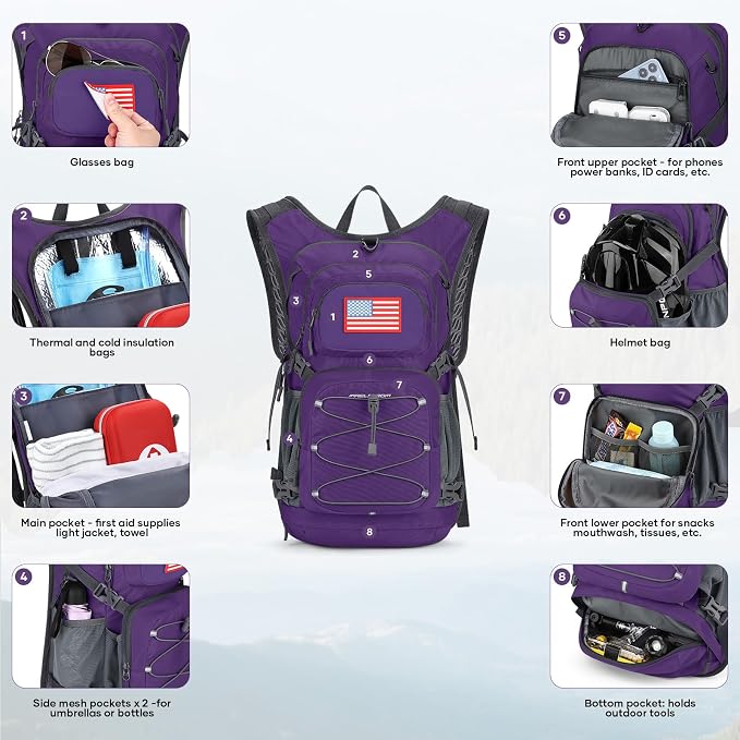 Maelstrom Hydration Hiking Backpack - Image 2