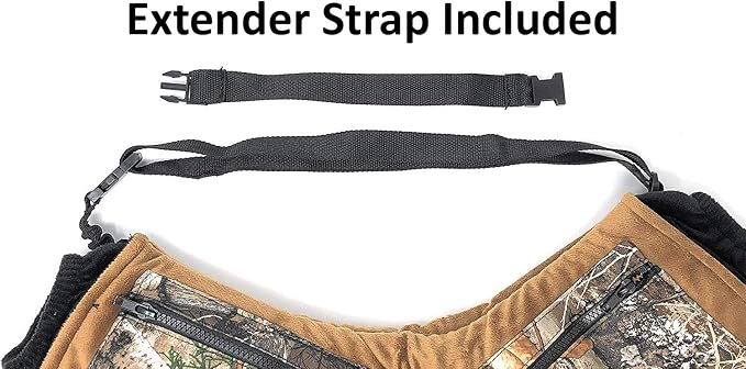 Hunter Safety System Muff-Pak: Polar Fleece Hand Warmer, Front and Back Pockets - Image 3
