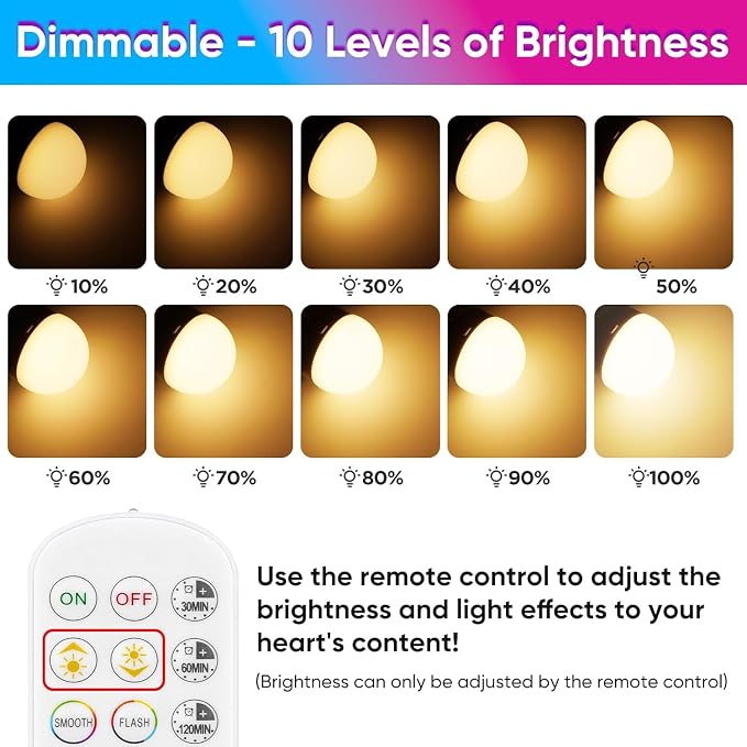 Rechargeable Battery Operated A19 Light Bulbs - Image 3