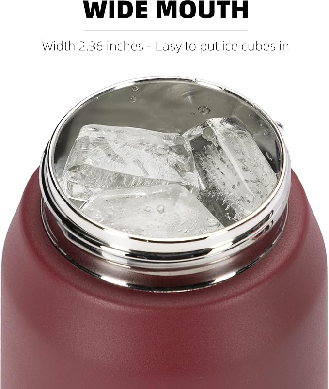 Fanhaw 24 oz Insulated Stainless Steel Water Bottle - Image 5