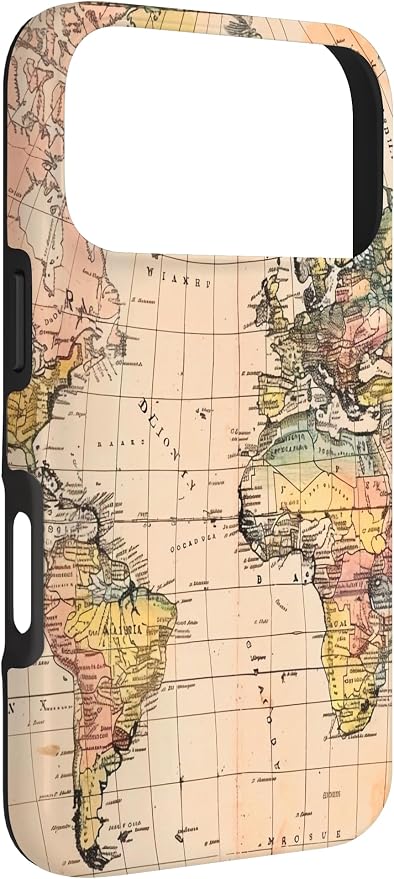 World Map, Old Map of The World Case - Image 3