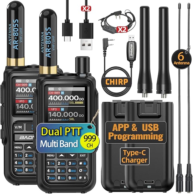 BAOFENG Radio UV-5R MINI Ham Radio Handheld UV5R Walkie Talkies Long Range by BAOFENG