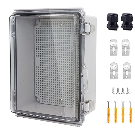 IP67 Waterproof Junction Box, ABS Plastic Electrical Enclosure by LuSumtly