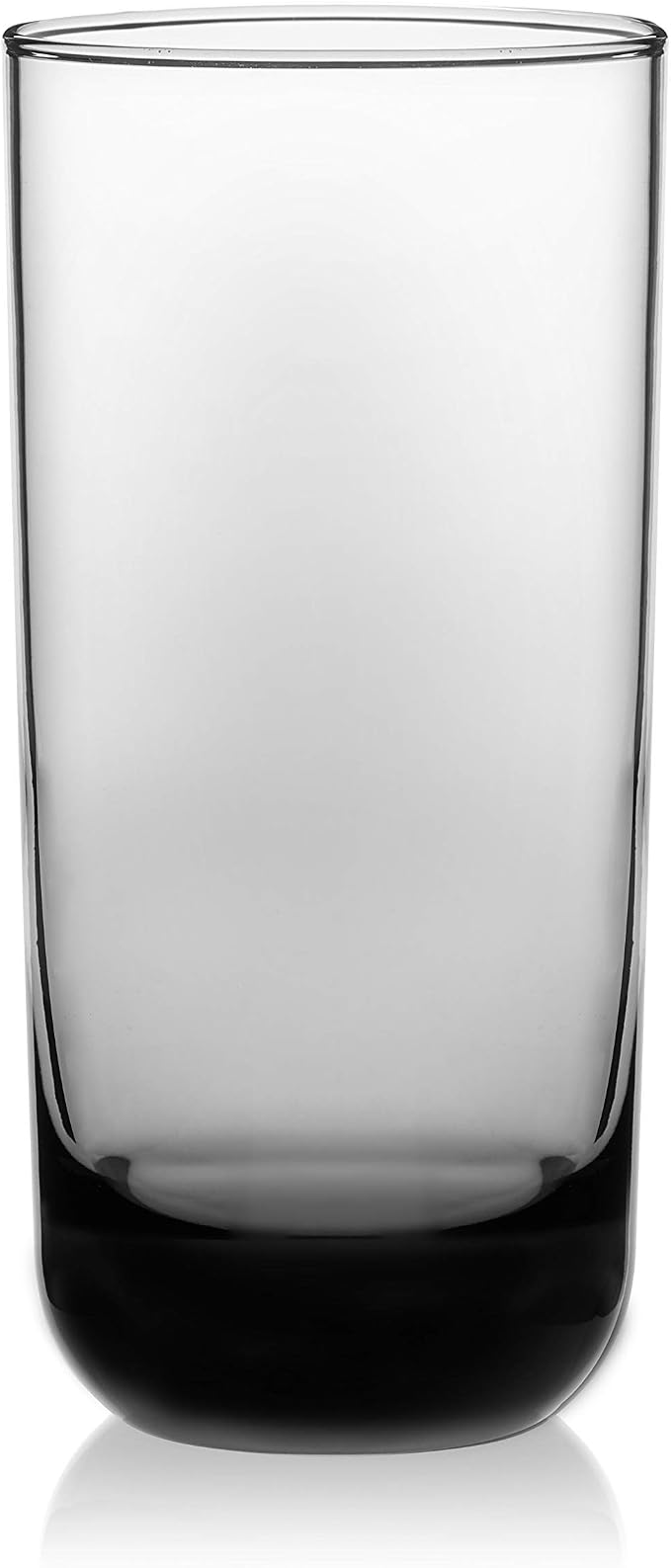 Libbey Polaris Tumbler and Rocks Glass Cups Set, Smoke Hue Mixed Drink Glasses - Image 9