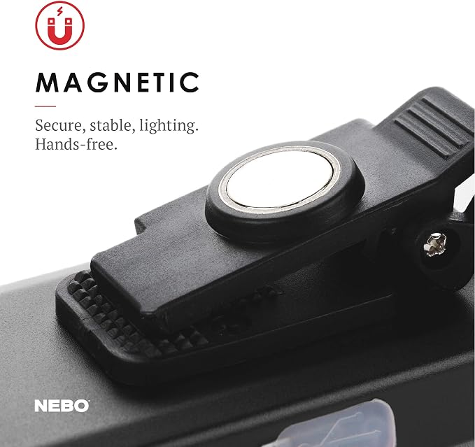 NEBO SLIM Pocket Flashlight | 500 Lumens, Rechargeable Mini EDC Work Light - Image 4