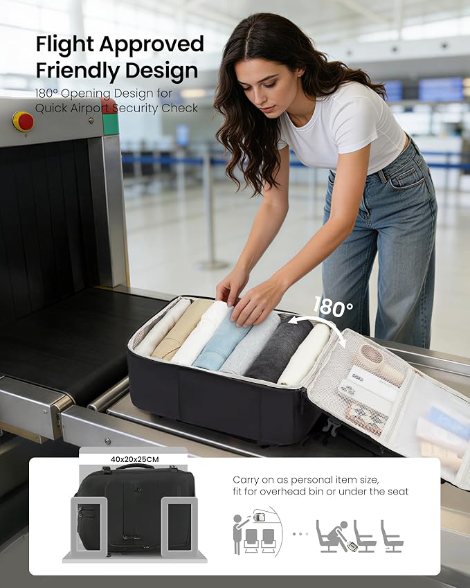LOVEVOOK Travel Backpack for Women Men, Carry on Backpack for Traveling - Image 5