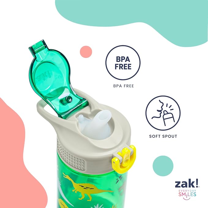 Zak Designs Barbie Sage Kids Water Bottle - Image 4