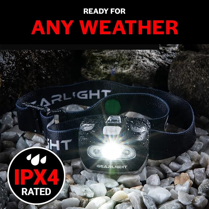 LED Headlamp 2-pack Battery Powered | Head Lamp - Image 8