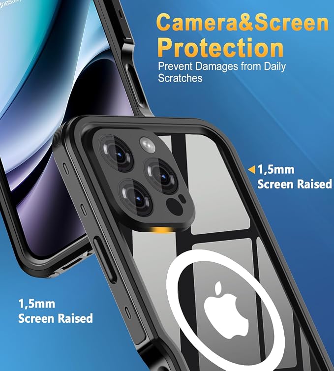 for iPhone 16 Pro Max Case Waterproof | Shockproof Dust Proof Phone Case Cover - Image 3