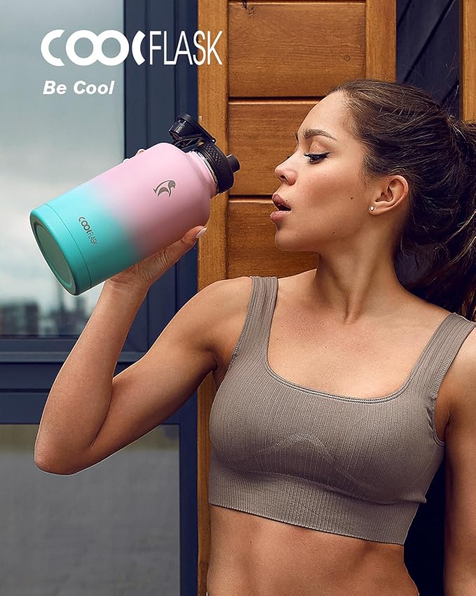 Water Bottle Insulated 64 oz - Image 6
