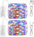 HXWEIYE Rechargeable Fairy Lights Battery Operated, DIY Timer & 8 Modes by LightUpYourHomewHXWEIYE