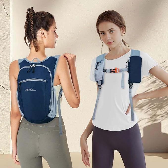 Hiking Backpack 10L/15L Small Daypack Lightweight Packable Travel Foldable - Image 2