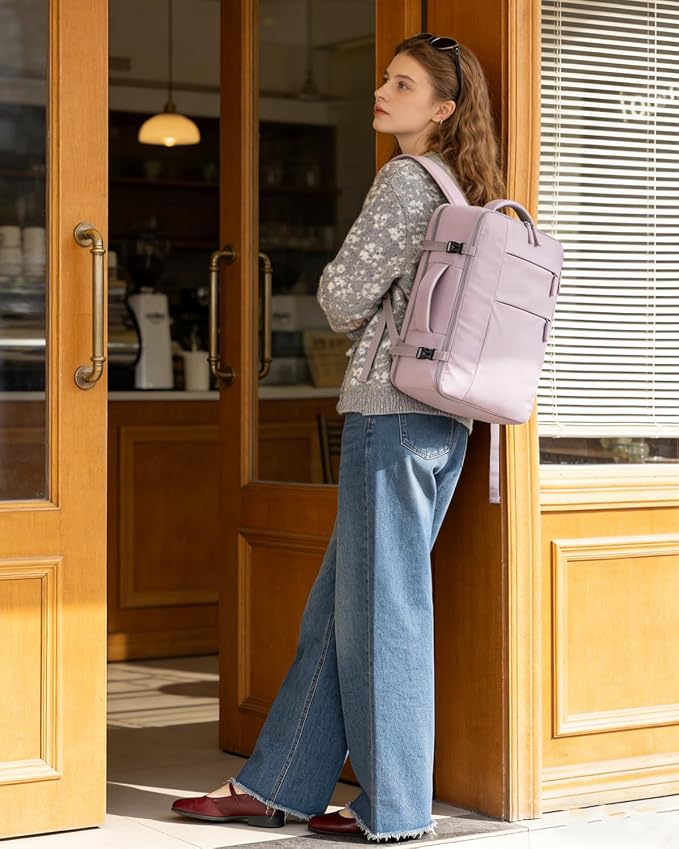 Capolo Travel Backpack for Women Men Waterproof Laptop Backpack Airlines - Image 7
