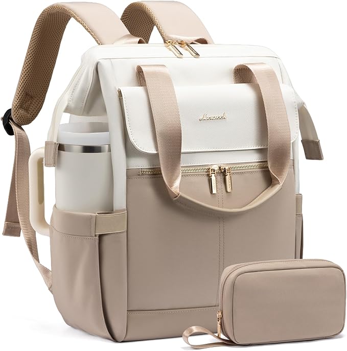 LOVEVOOK Laptop Backpack for Women, 15.6 Inch Work Laptop Bag by LOVEVOOK