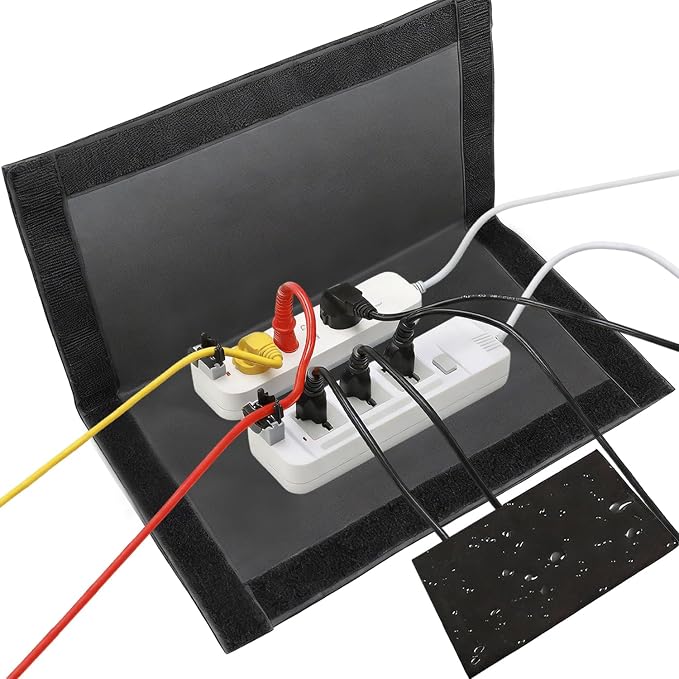 Outdoor Electrical Box Waterproof Covers, 3-Side Velcro Closed, Weatherproof by ClawsCover