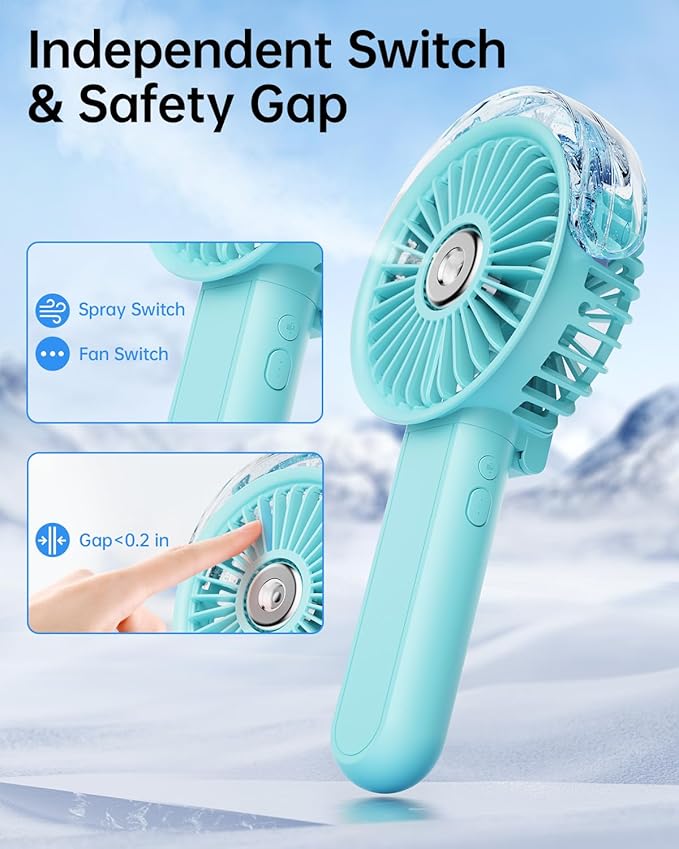 SWEETFULL Portable Misting Fan - Image 5