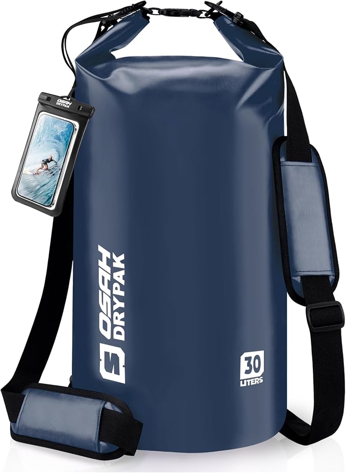 Waterproof Dry Bag, 5L/10L/20L/30L/40L Roll Top Lightweight Storage Backpack by OSAHDRYPAK