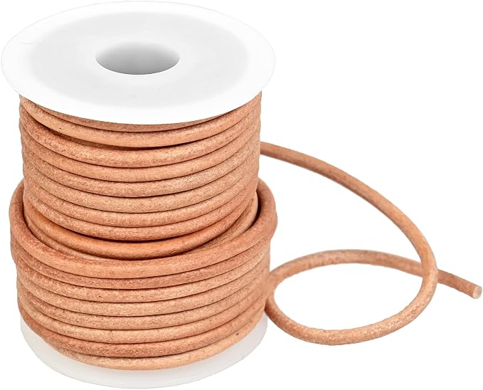 GENIQUE Real/Genuine Round Leather String Cord - Image 4