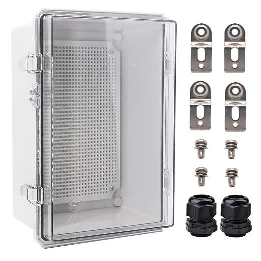 Outdoor Waterproof Electrical Box Junction Box Weatherproof IP67 ABS Plastic by YETLEBOX