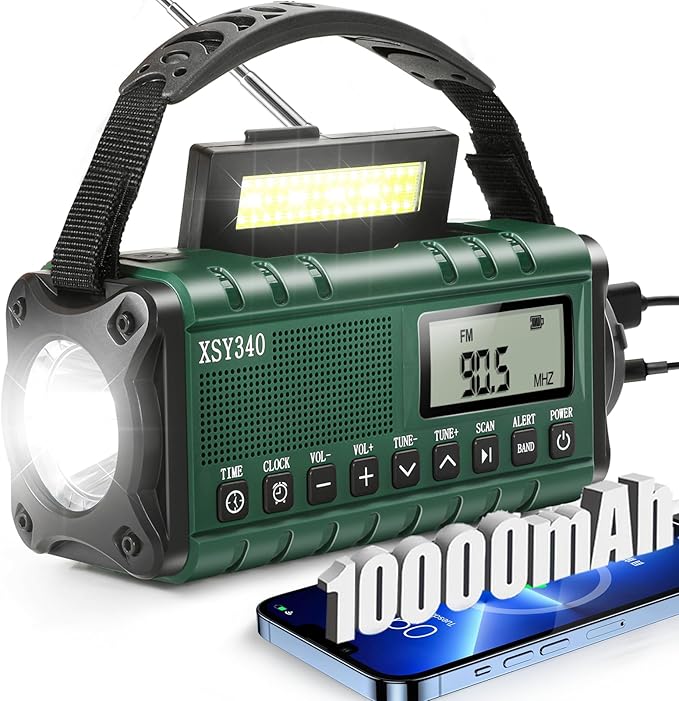 Emergency NOAA Weather Alert Radio by Leaton