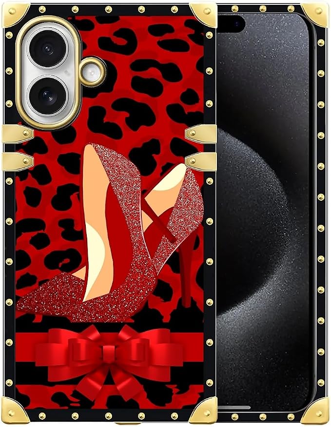 for iPhone 17 Case Luxury Golden Decoration by Unknown