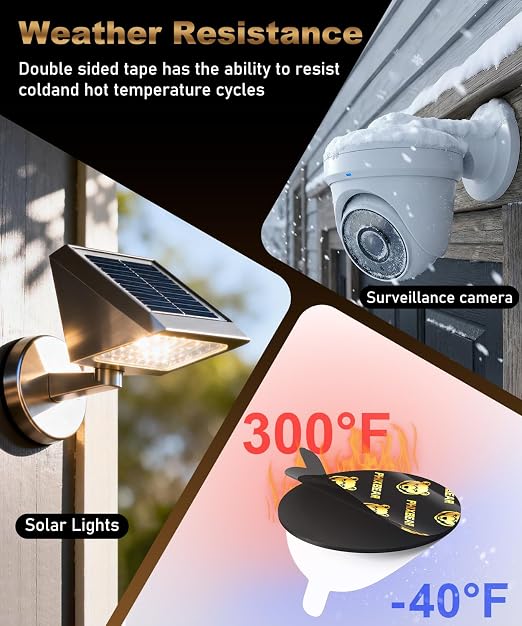 PHIXBEAR Extreme Double Sided Mounting Tape – Heat & Water Resistant, Phone - Image 4