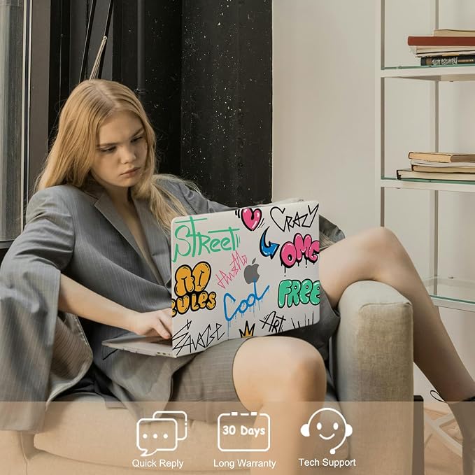 Hard Cover for MacBook Air 13 inch Case 2010-2017 Release, Pattern Design - Image 6