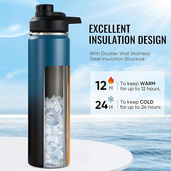 Fijinhom 24 oz Insulated Water Bottle - Image 3