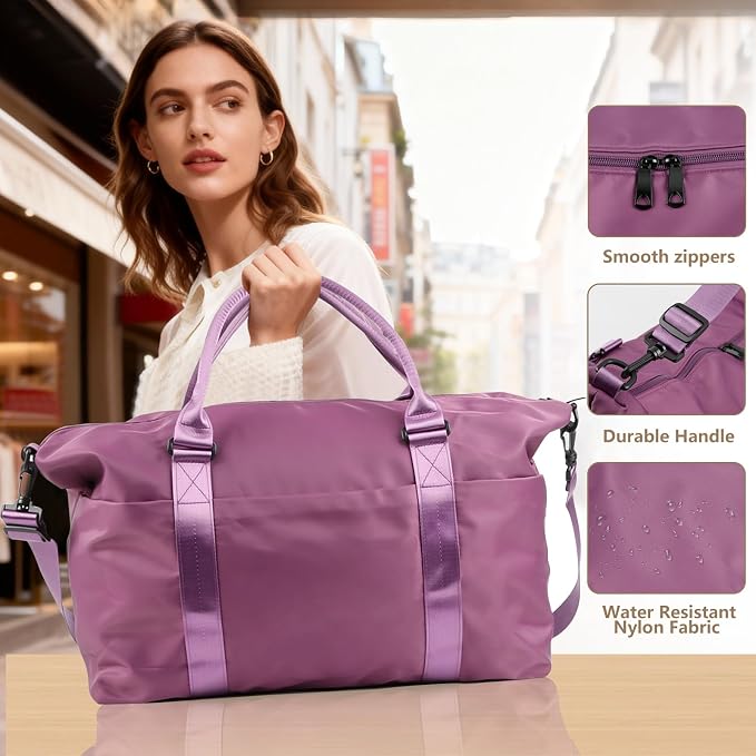 Weekender Duffel Bags for Women, Overnight Bags for Women - Image 6