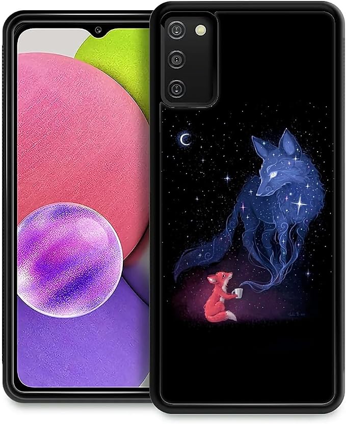 for Samsung Galaxy S20 FE Case, Galaxy Fox Wolf Pattern Graphic Design Girl Boy by FKBRCL4U