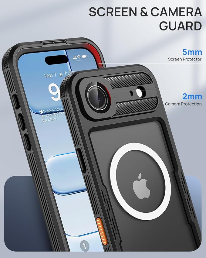 Lanhiem Magnetic for iPhone Air Phone Case, IP68 Waterproof Dustproof Phone Case - Image 7