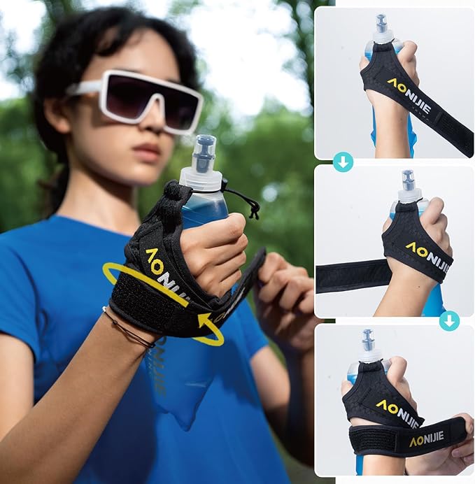 TRIWONDER Running Handheld Water Bottle 17.6oz BPA-Free Hydration Bottle - Image 4