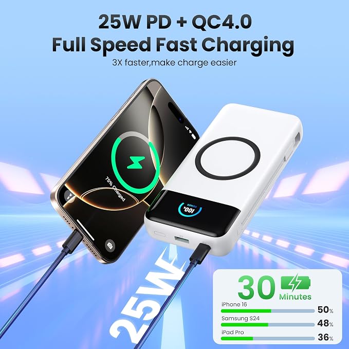 YHO Wireless Portable Charger 40800mAh - Image 3