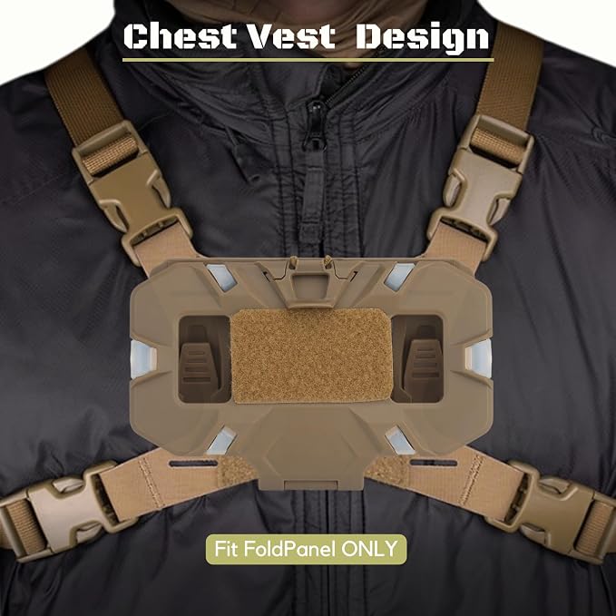 Let-Me-Be FoldPanel Harness Navigation Board Chest Rig - Image 2