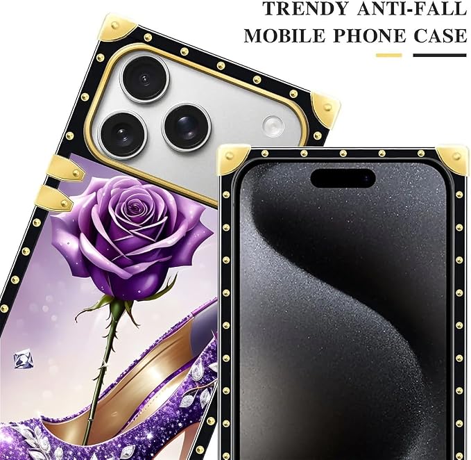 for iPhone 17 Pro Case Luxury Golden Decoration - Image 4
