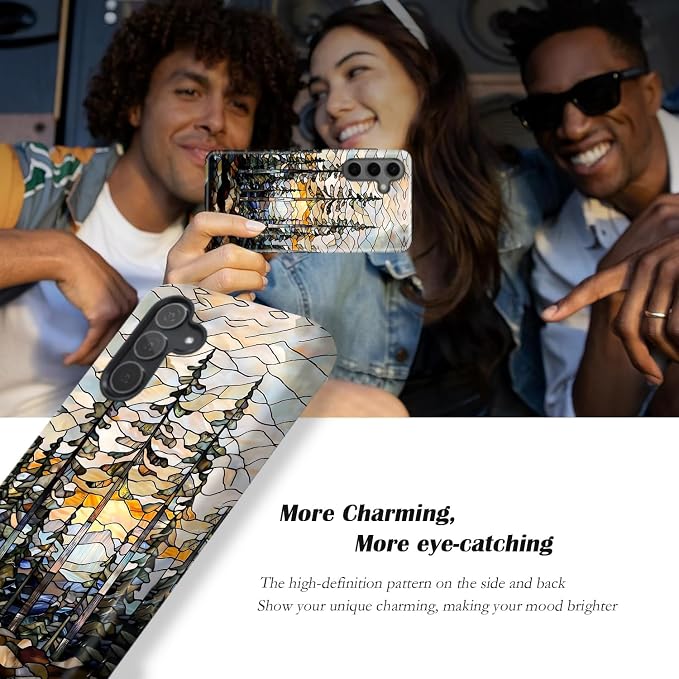 Compatible for Samsung Galaxy A17 5G Case, Dual Layer Heavy Duty 2 in 1 - Image 4