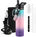 RAYMYLO Insulated Water Bottle 24oz, Triple Wall Vacuum Stainless Steel by RAYMYLO