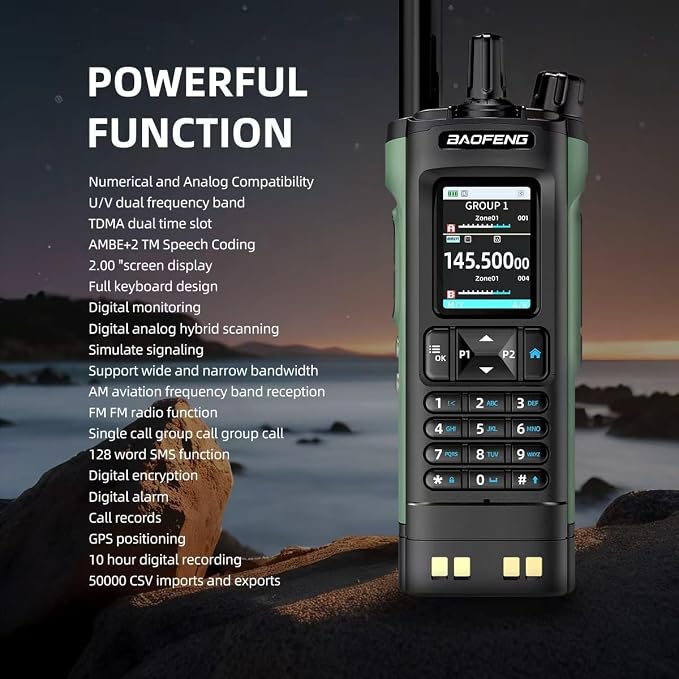BAOFENG UV-32 Ham Radio 10W Long Range Handheld - Image 3