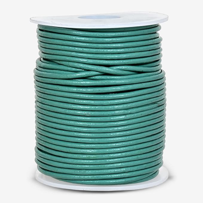 GENIQUE Real/Genuine Round Leather String Cord - Image 2