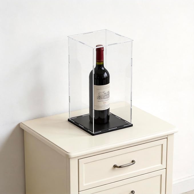 SVENJBB Display Case for Red Vine Bottle, Acrylic Box for Trophy and Toy Figures - Image 7