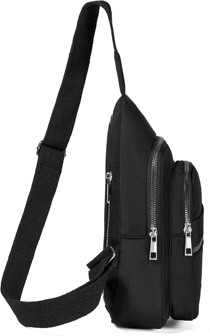 Banelu Cross Body Bag Small Sling Backpack Sling Bags Hiking Daypacks Crossbody - Image 3
