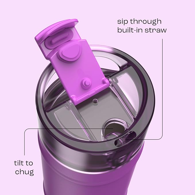 bubba 18 oz Dualsip Insulated Stainless Steel Water Bottle - Image 3