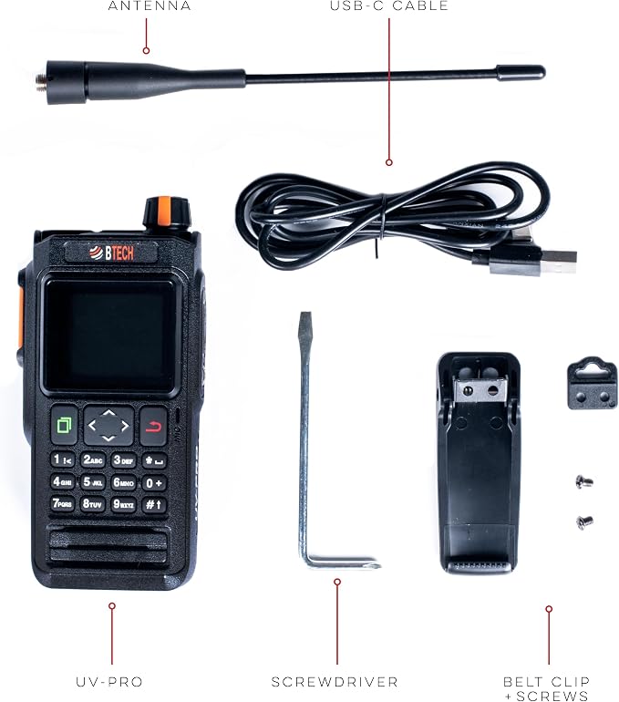 BTECH UV-PRO IP67 Dual Band VHF/UHF Two-Way Radio - Image 8